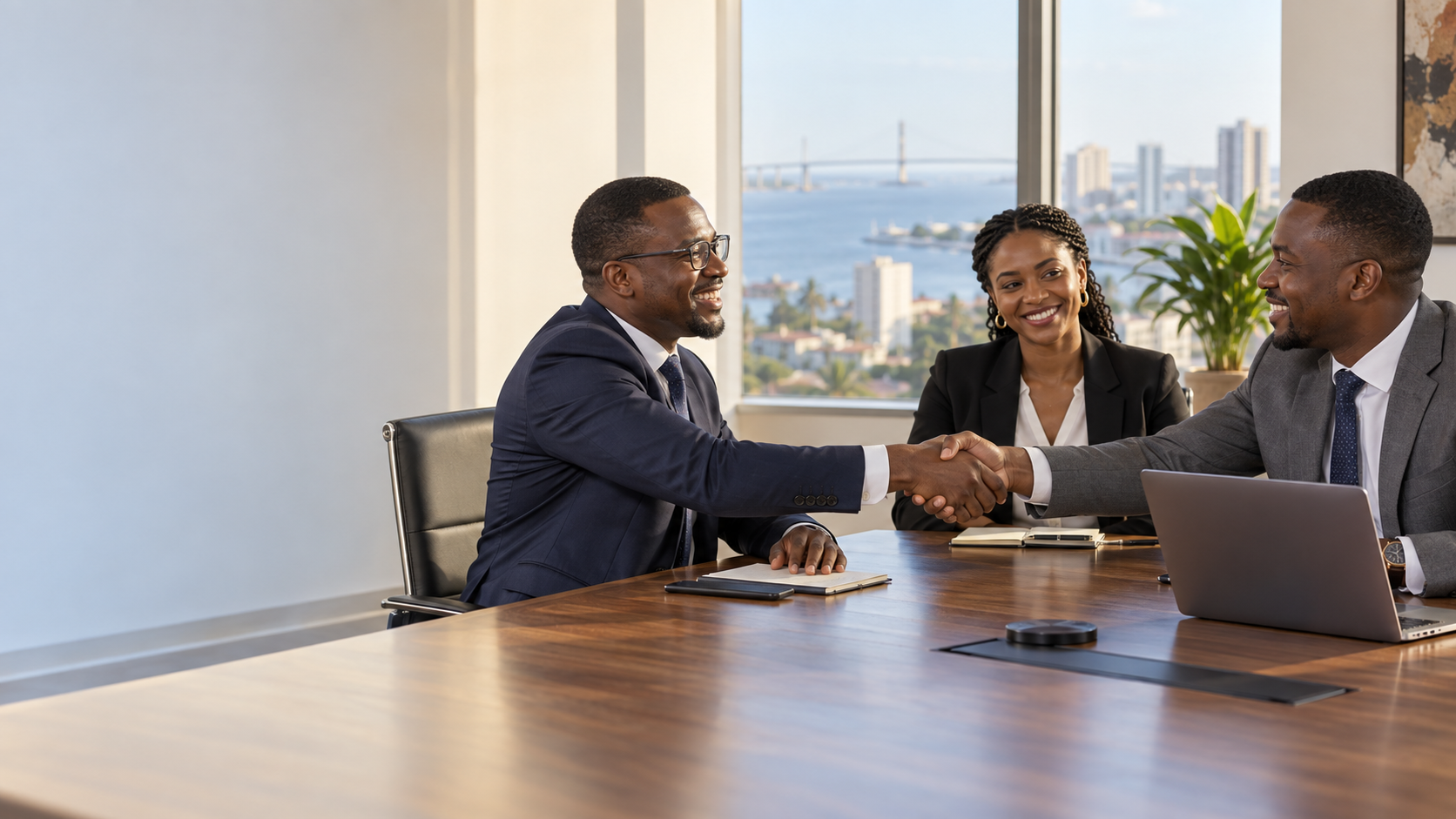 Parceria empresarial em Maputo
