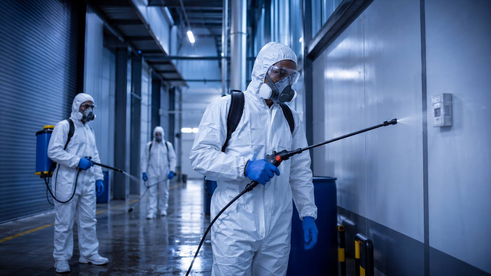 Fumigação e controlo de pragas